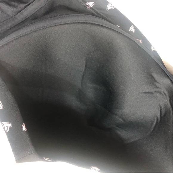 Catherine’s Intimates Pink Hearts Black Stretch Comfortable Bra Size 48DD - Picture 6 of 15